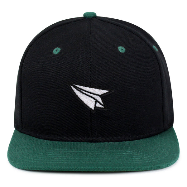 Paper Airplane Snapback Hat Embroidered Hip-Hop Baseball Cap Plane Sky