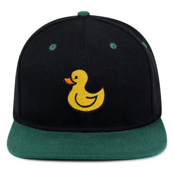 Duck Snapback Hat Embroidered Hip-Hop Baseball Cap Rubberduck Toy