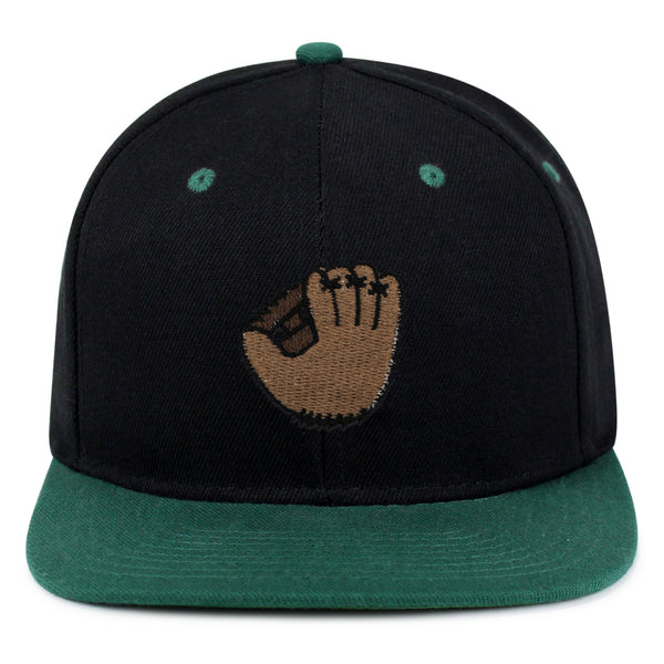 Baseball Glove Snapback Hat Embroidered Hip-Hop Baseball Cap Baseball Game Sports Fan