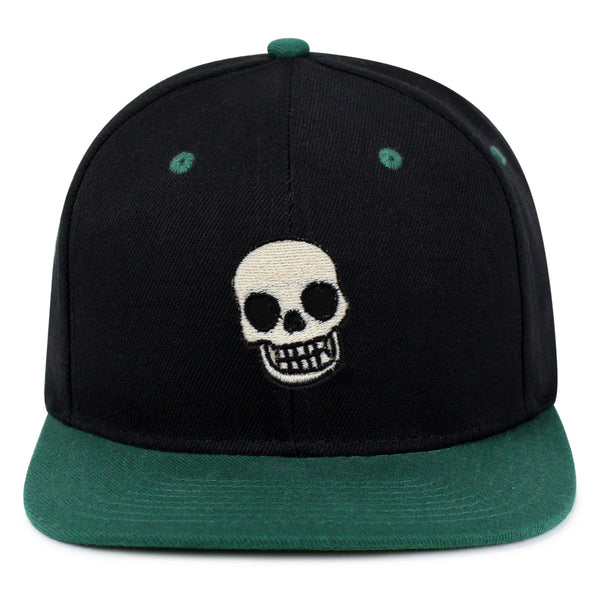 Skull Snapback Hat Embroidered Hip-Hop Baseball Cap Girly Halloween