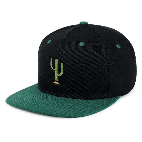 Cactus Snapback Hat Embroidered Hip-Hop Baseball Cap Desert Hot