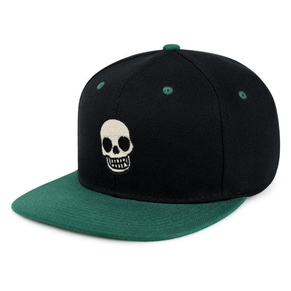 Skull Snapback Hat Embroidered Hip-Hop Baseball Cap Girly Halloween