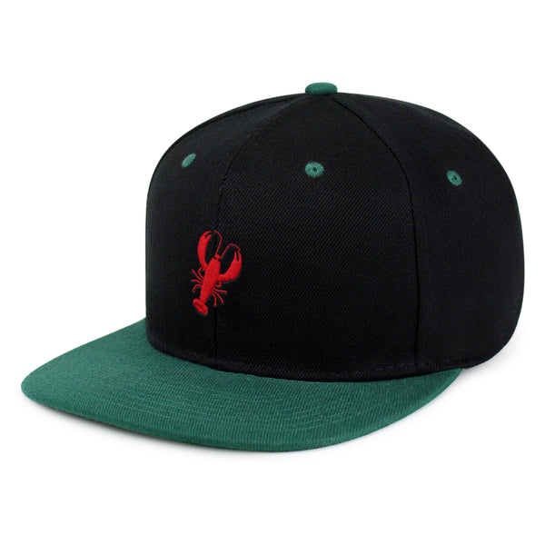 Lobster Snapback Hat Embroidered Hip-Hop Baseball Cap Seafood