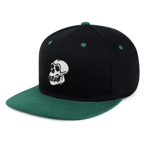 Gorilla Skull Snapback Hat Embroidered Hip-Hop Baseball Cap Skelton