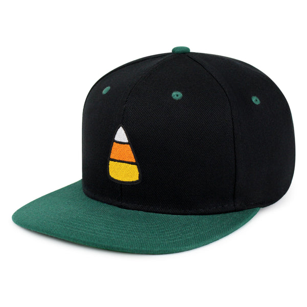 Candy Corn Snapback Hat Embroidered Hip-Hop Baseball Cap Snack Funny