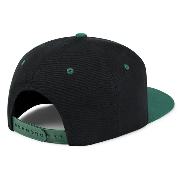 Four Leaf Clover  Snapback Hat Embroidered Hip-Hop Baseball Cap Clove Lucky