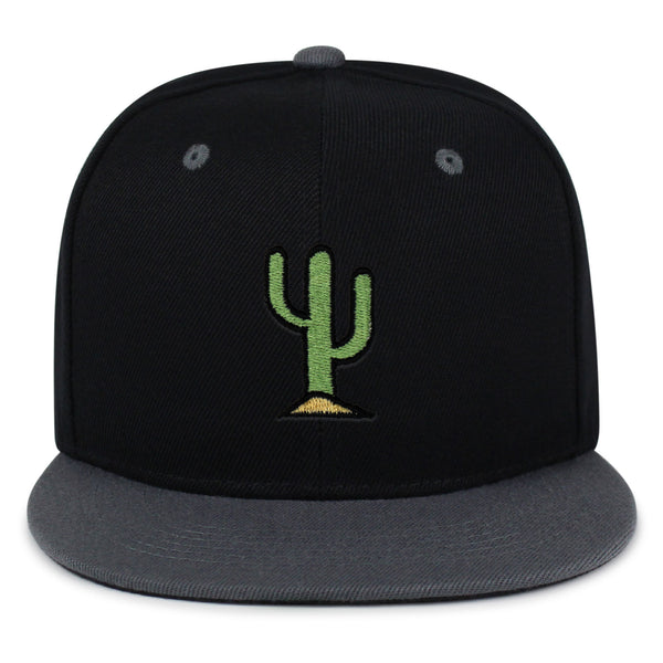 Cactus Snapback Hat Embroidered Hip-Hop Baseball Cap Desert Hot