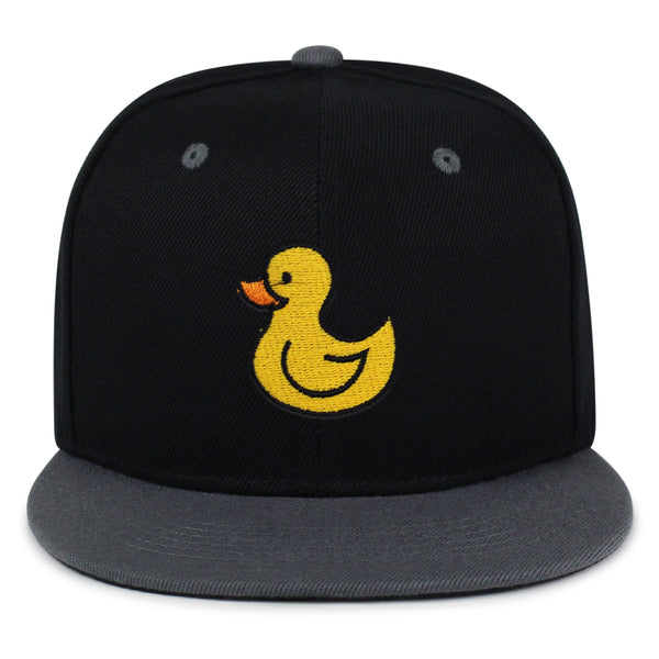 Duck Snapback Hat Embroidered Hip-Hop Baseball Cap Rubberduck Toy