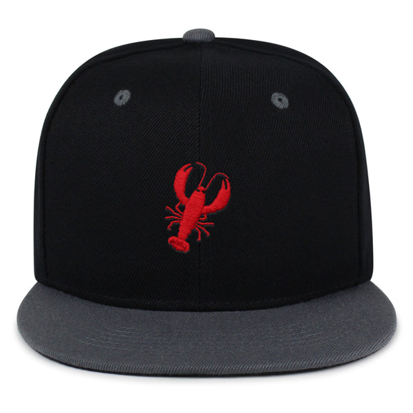 Lobster Snapback Hat Embroidered Hip-Hop Baseball Cap Seafood