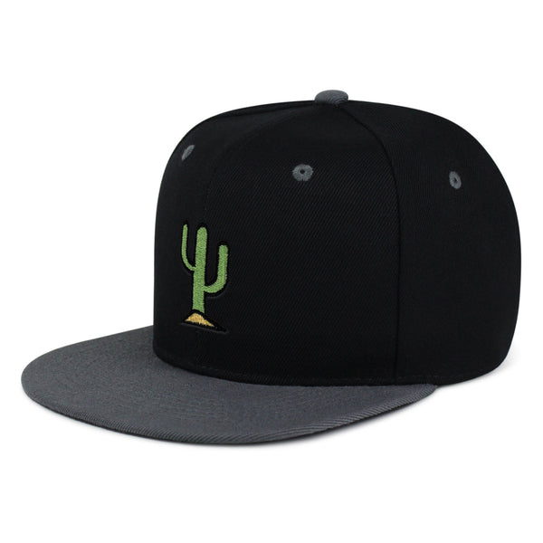 Cactus Snapback Hat Embroidered Hip-Hop Baseball Cap Desert Hot