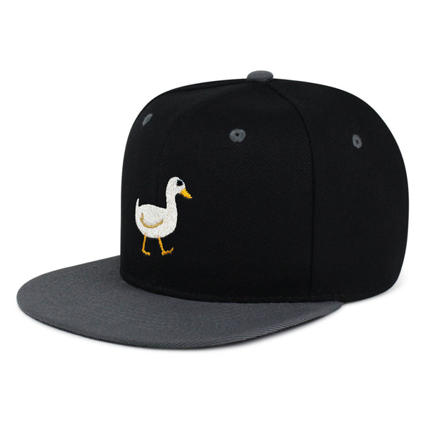 Duck Snapback Hat Embroidered Hip-Hop Baseball Cap Bird Lake