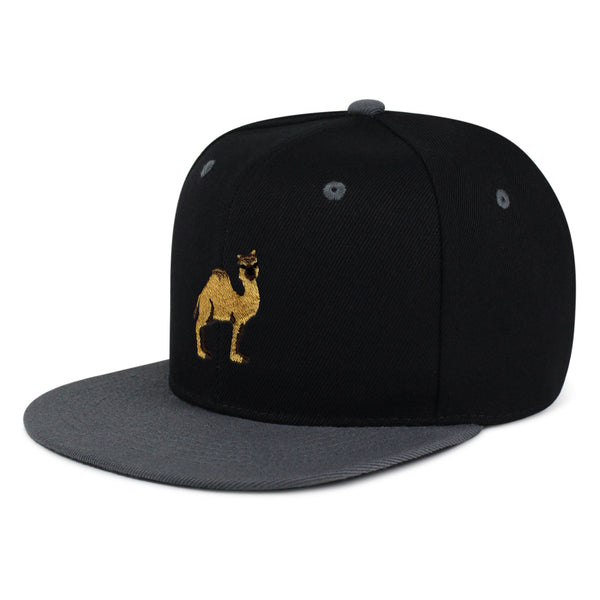 Camel Snapback Hat Embroidered Hip-Hop Baseball Cap Desert Middle East