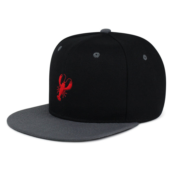 Lobster Snapback Hat Embroidered Hip-Hop Baseball Cap Seafood