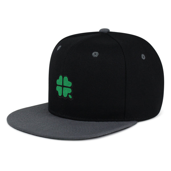 Four Leaf Clover  Snapback Hat Embroidered Hip-Hop Baseball Cap Clove Lucky