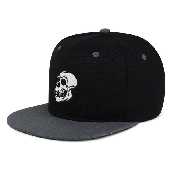 Gorilla Skull Snapback Hat Embroidered Hip-Hop Baseball Cap Skelton