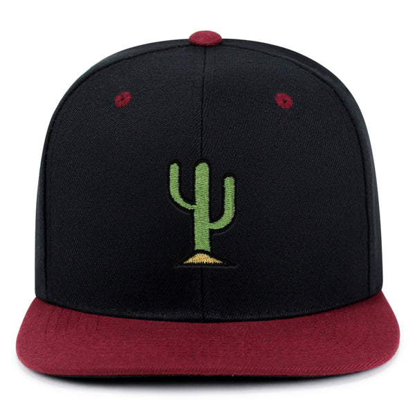 Cactus Snapback Hat Embroidered Hip-Hop Baseball Cap Desert Hot