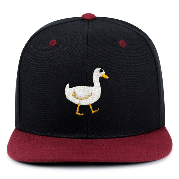 Duck Snapback Hat Embroidered Hip-Hop Baseball Cap Bird Lake