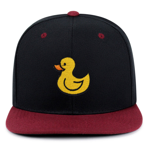 Duck Snapback Hat Embroidered Hip-Hop Baseball Cap Rubberduck Toy