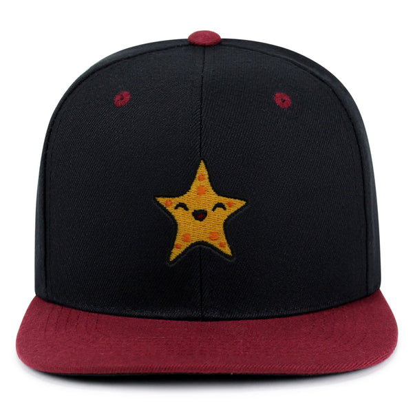 Starfish Snapback Hat Embroidered Hip-Hop Baseball Cap Ocean Fishing