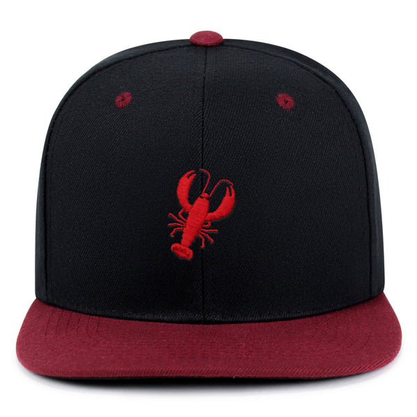 Lobster Snapback Hat Embroidered Hip-Hop Baseball Cap Seafood