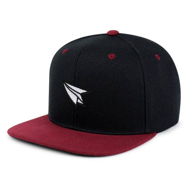 Paper Airplane Snapback Hat Embroidered Hip-Hop Baseball Cap Plane Sky