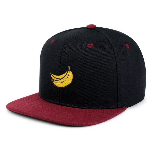 Banana Fruit Snapback Hat Embroidered Hip-Hop Baseball Cap Monkey