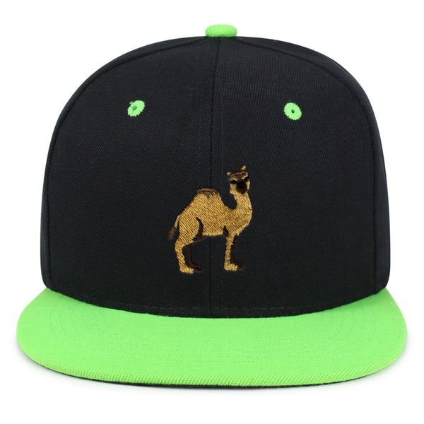 Camel Snapback Hat Embroidered Hip-Hop Baseball Cap Desert Middle East