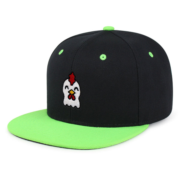 Chicken Snapback Hat Embroidered Hip-Hop Baseball Cap Hen Chick