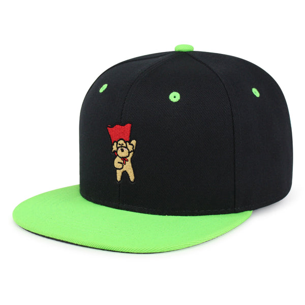 Super Dog Snapback Hat Embroidered Hip-Hop Baseball Cap Puppy Animal