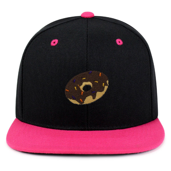 Donut Snapback Hat Embroidered Hip-Hop Baseball Cap Doughnut Simpson