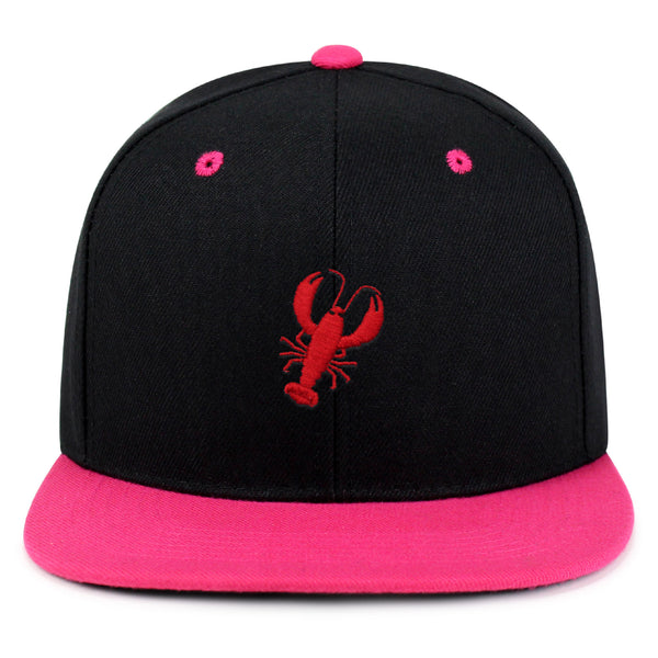 Lobster Snapback Hat Embroidered Hip-Hop Baseball Cap Seafood