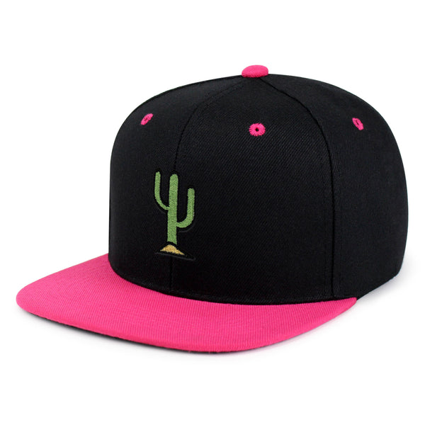 Cactus Snapback Hat Embroidered Hip-Hop Baseball Cap Desert Hot