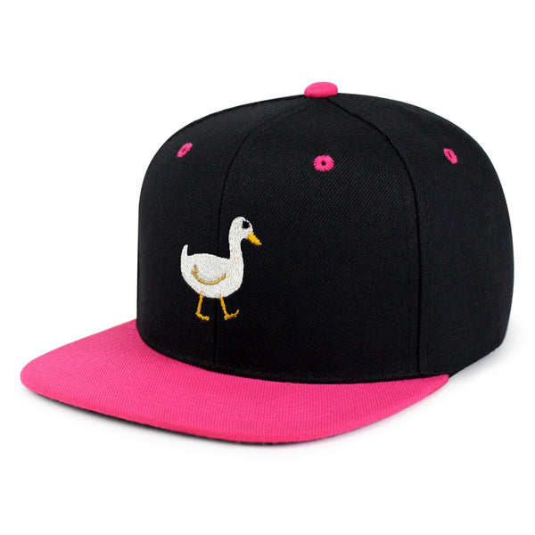 Duck Snapback Hat Embroidered Hip-Hop Baseball Cap Bird Lake