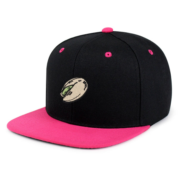 Pistachio Snapback Hat Embroidered Hip-Hop Baseball Cap Nut Funny