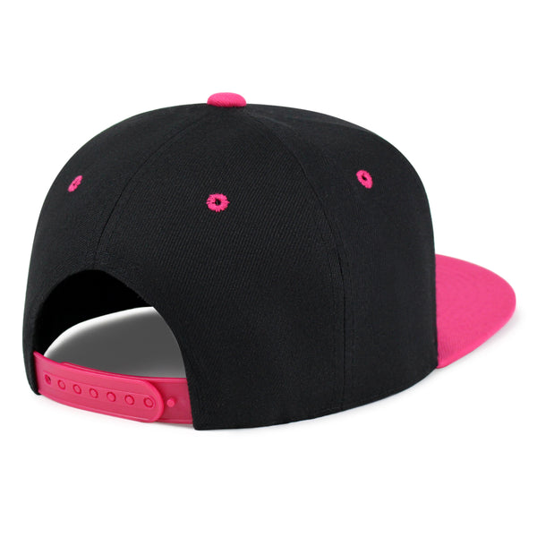 Safety Cone Snapback Hat Embroidered Hip-Hop Baseball Cap Construction