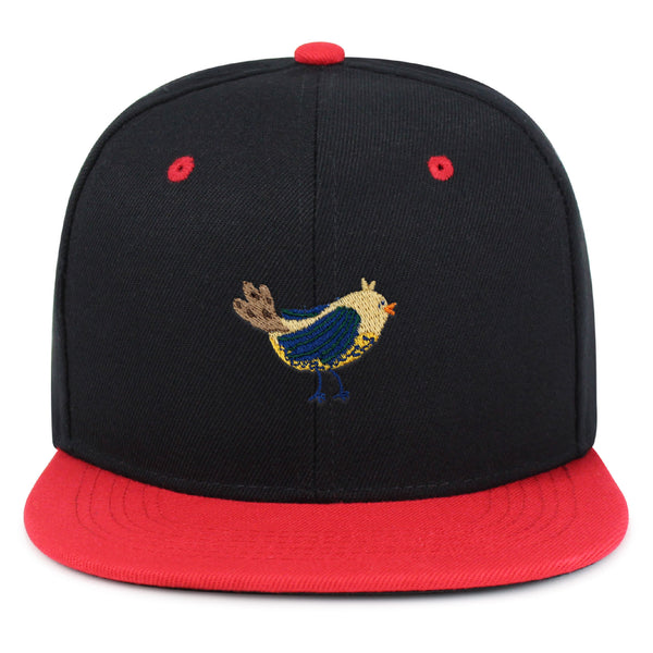 Bird Snapback Hat Embroidered Hip-Hop Baseball Cap Pigeon Dove