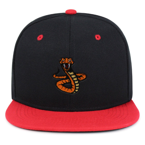 Rattlesnake Snapback Hat Embroidered Hip-Hop Baseball Cap Snake