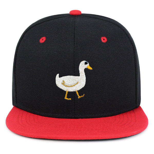 Duck Snapback Hat Embroidered Hip-Hop Baseball Cap Bird Lake