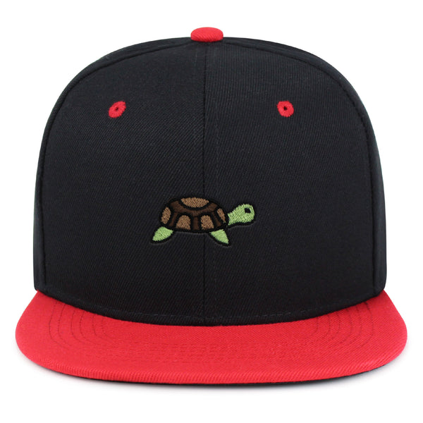 Turtle Snapback Hat Embroidered Hip-Hop Baseball Cap Zoo Animal