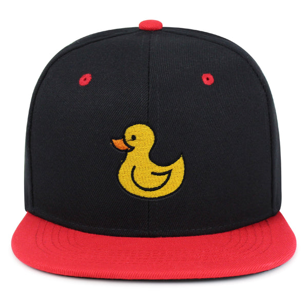 Duck Snapback Hat Embroidered Hip-Hop Baseball Cap Rubberduck Toy