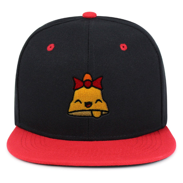 Bell Snapback Hat Embroidered Hip-Hop Baseball Cap Church Yellow