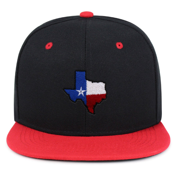 Texas Snapback Hat Embroidered Hip-Hop Baseball Cap Map Flag