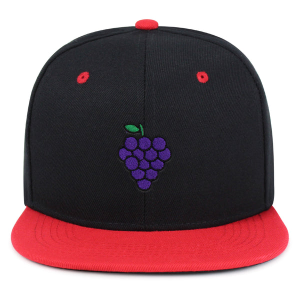 Grapes  Snapback Hat Embroidered Hip-Hop Baseball Cap Fruit