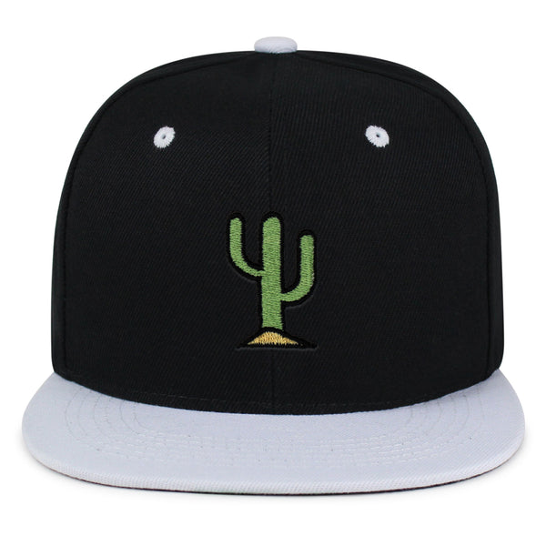 Cactus Snapback Hat Embroidered Hip-Hop Baseball Cap Desert Hot