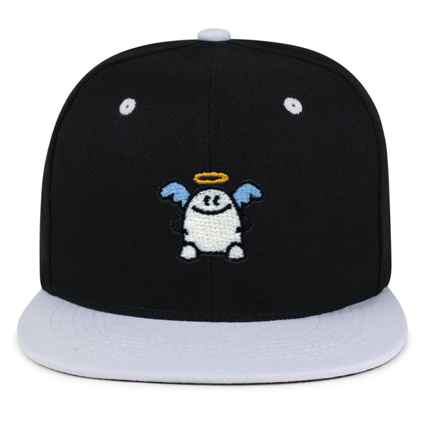 Angel Snapback Hat Embroidered Hip-Hop Baseball Cap Cartoon Animation