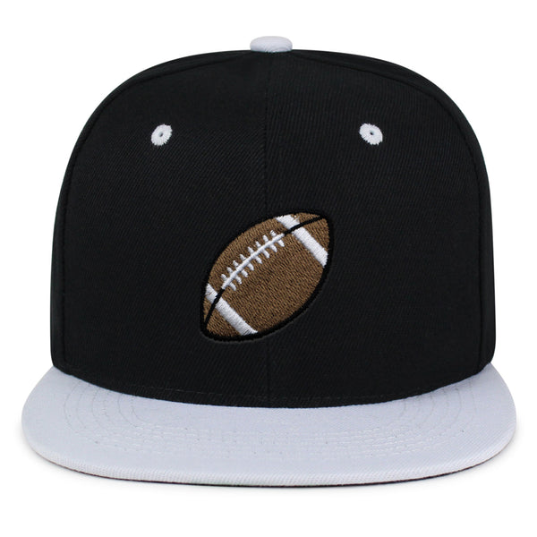 Football Snapback Hat Embroidered Hip-Hop Baseball Cap Rugby Sports Fan