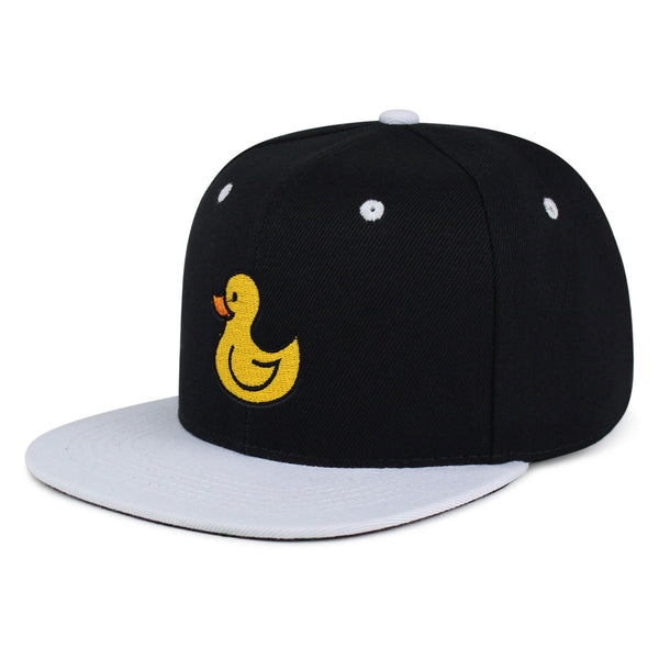 Duck Snapback Hat Embroidered Hip-Hop Baseball Cap Rubberduck Toy