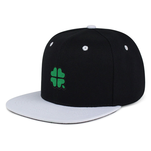 Four Leaf Clover  Snapback Hat Embroidered Hip-Hop Baseball Cap Clove Lucky