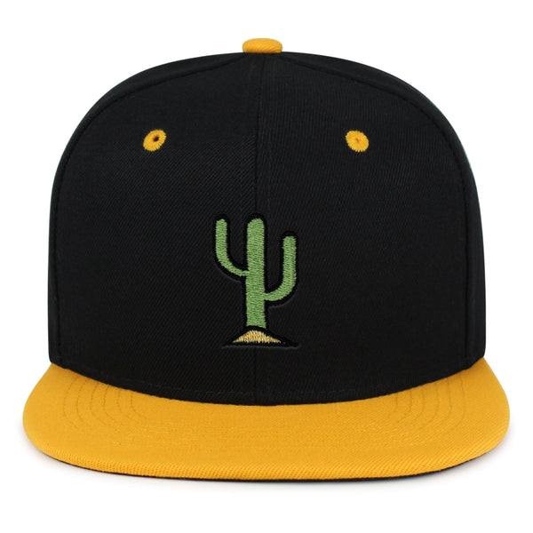 Cactus Snapback Hat Embroidered Hip-Hop Baseball Cap Desert Hot