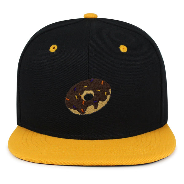 Donut Snapback Hat Embroidered Hip-Hop Baseball Cap Doughnut Simpson